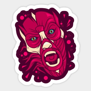 Unraveled Sticker